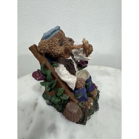 Vintage K’s Collection Teddy Bear Figurine on Chair - Picture 3 of 5